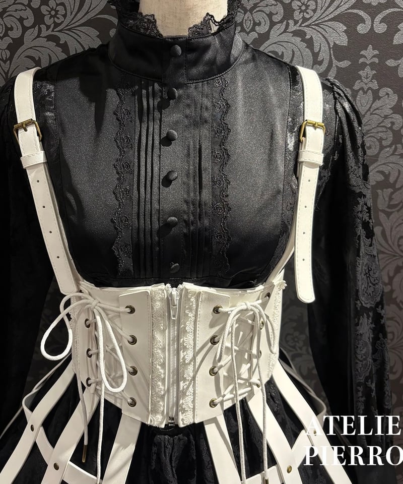 ATELIER-PIERROT／Baroque Cage Corset Harness （ホワ