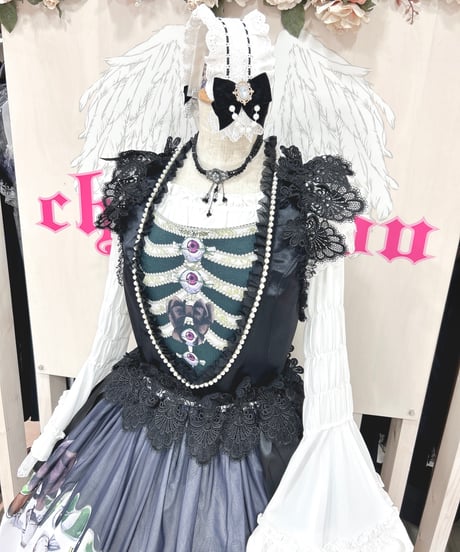 激レア！新品*Triple*fortune／こねこドレス*黒白*懐古ドール CATEGORY Triple fortune【トリプルフォーチュン】 | chou chou