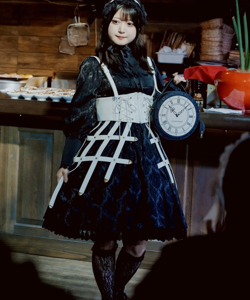 ATELIER-PIERROT／Baroque Cage Corset Harness （ホワ