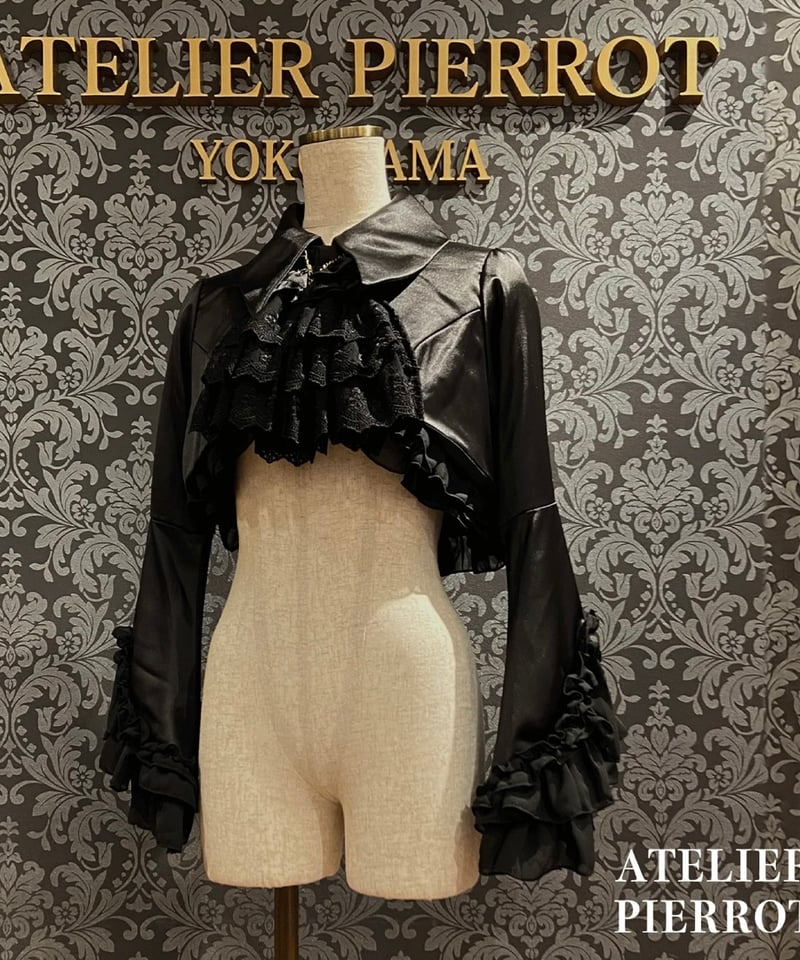 ATELIER PIERROT ケープコート 黒 ⭐ATELIER-PIERROT新作コート⭐ | ATELIER-PIERROT大阪店