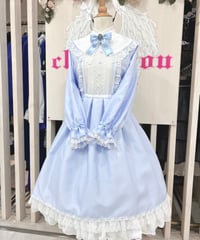 Pina sweetcollection／ローズジャガードワンピース（ブラック×オフ