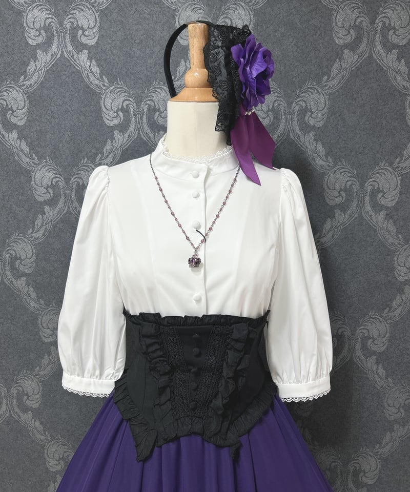 Sheglit／ クラシカルパフブラウス（ホワイト） | chou chou ange on