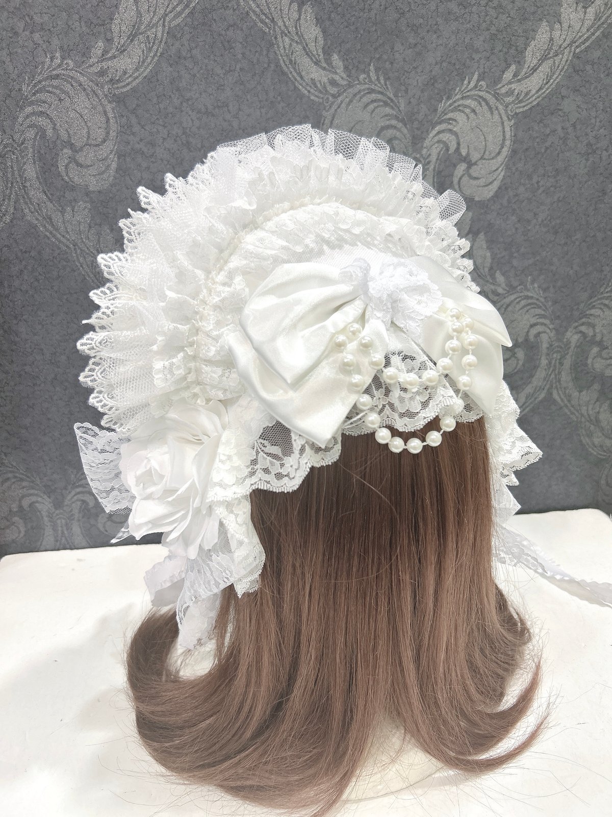 Triple* fortune ／レースボンネット（ホワイト） | chou chou