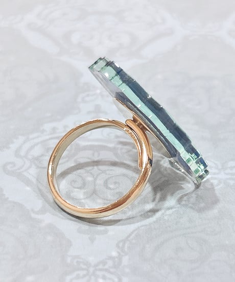 Enchantlic Enchantilly／Dolled Up Ring （薔薇・青）