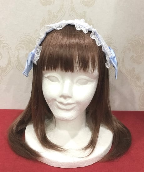 Pina sweetcollection／ローズアーチカチューシャ（サックス）