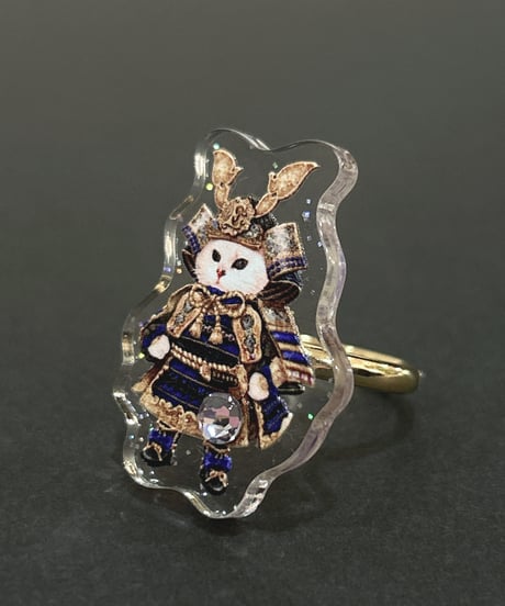 ｱﾝｼｬﾝﾃﾘｯｸ ｱﾝｼｬﾝﾃﾘｰ／Dolled Up Ring♦︎193〜絢爛たる鎧を身に纏った双子の子猫物語〜（Ｂ.青）