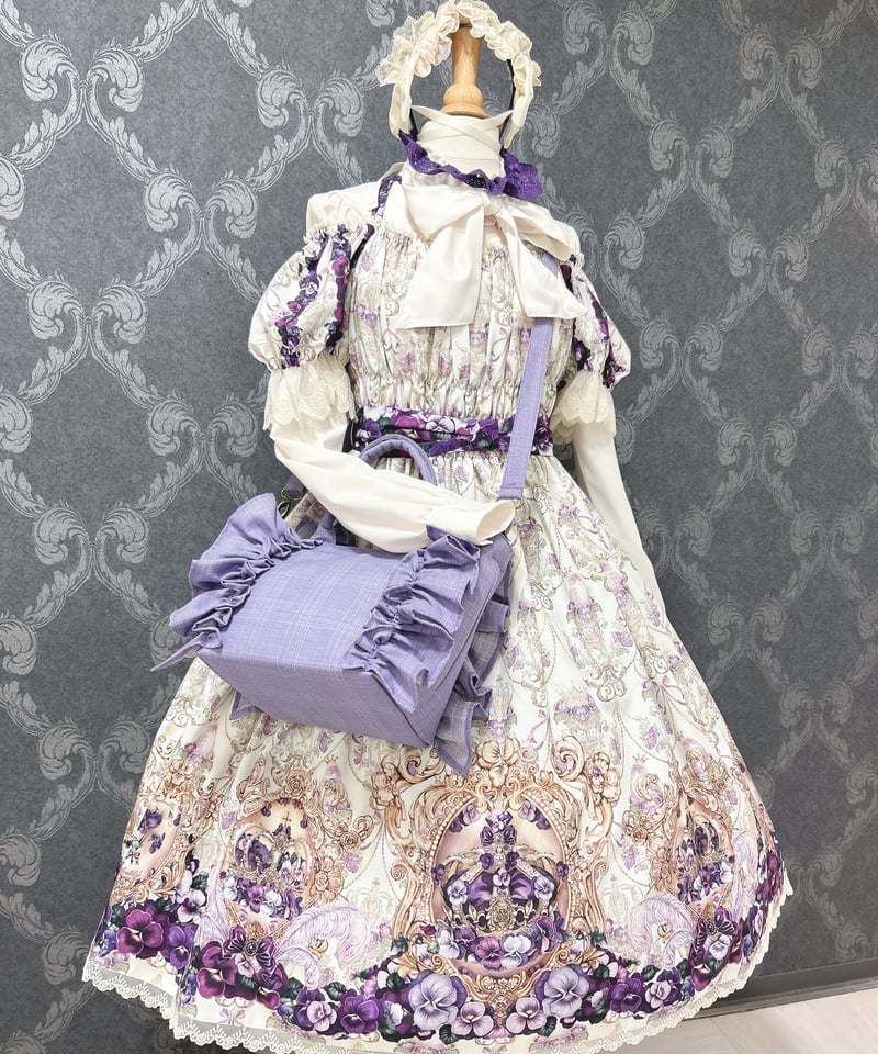 BOGUTA ふわふわおリボンbag L お取り寄せ/即納品】【BOGUTA】ふわふわおリボンBag【S/M/L】【8