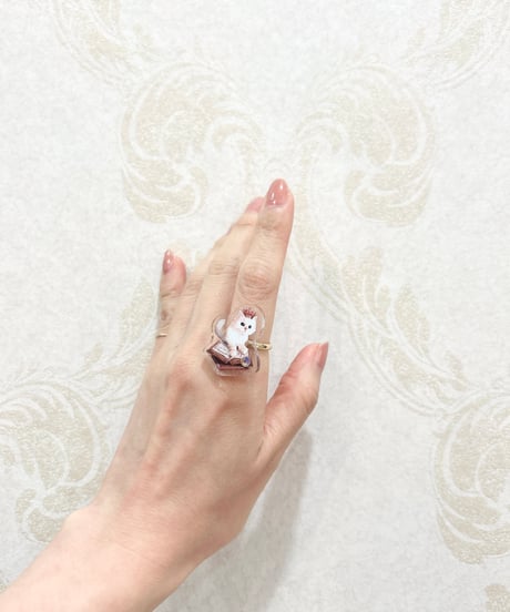 Enchantlic Enchantilly／Dolled Up Ring ♦︎〜Queen Cat〜秘密の書斎〜