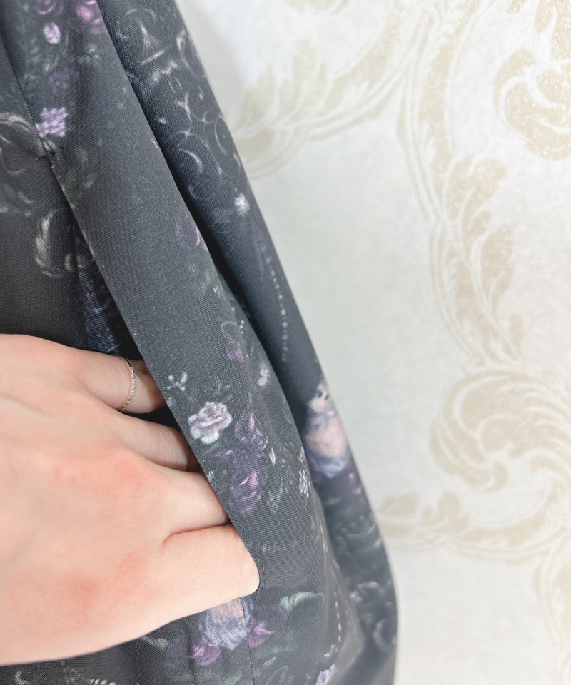 Enchantlic Enchantilly／すみれ姫の王冠スカート（黒） | chou