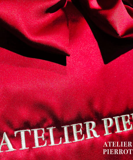 ATELIER PIERROT ／Romantic Ribbon Tote Bag（ボルドー）