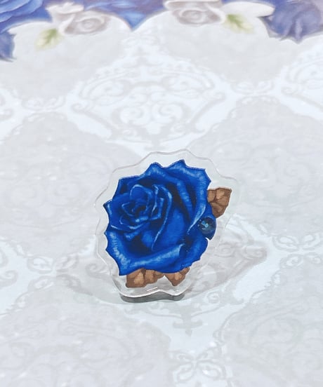 Enchantlic Enchantilly／Dolled Up Ring （薔薇・青）