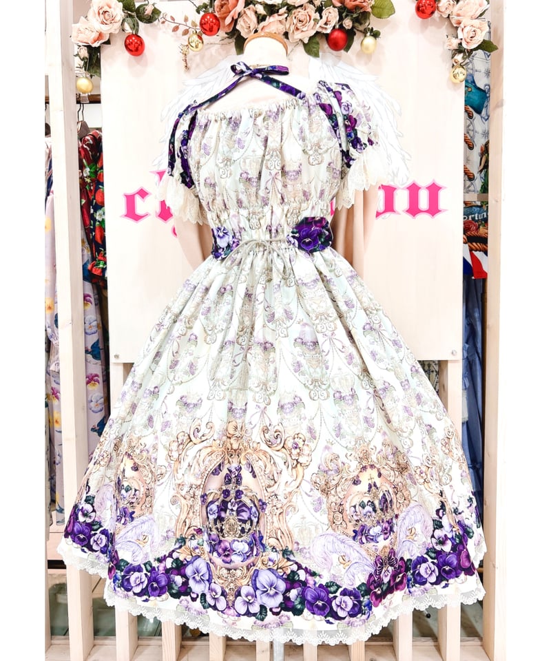 すみれ姫の王冠ワンピースMサイズ