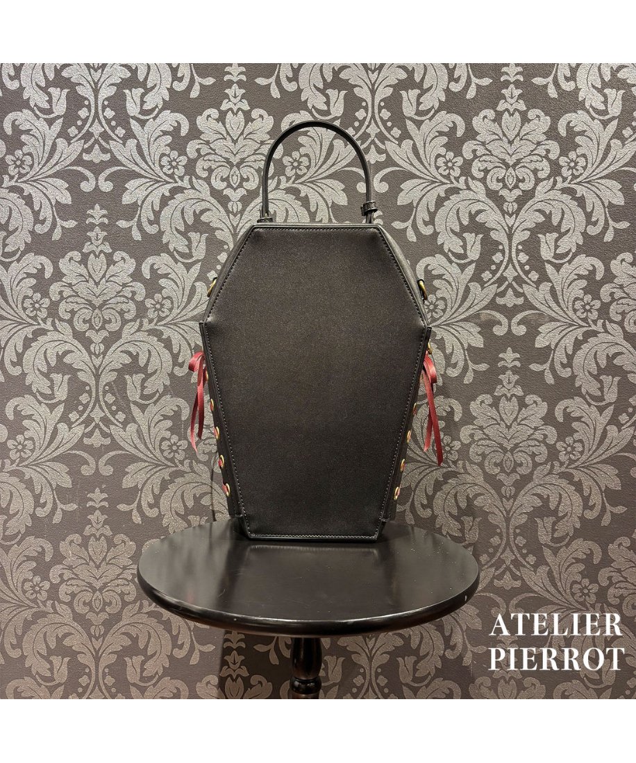 ATELIER-PIERROT／ Iron Gate Coffin Bag（ボルドー×ゴールド