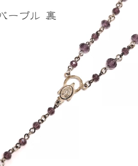 Sheglit／"Holy"タイニーロザリオ（パープル）