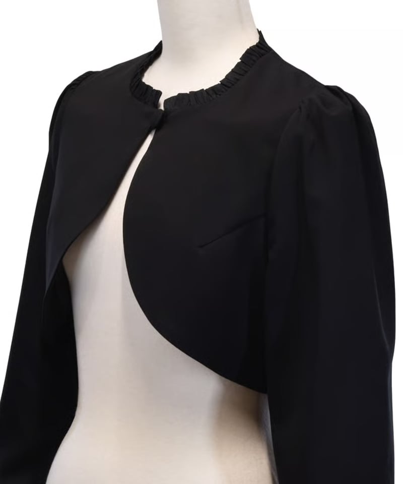 Sheglit／フリルクラシカルボレロ（ブラック） | chou chou ange online