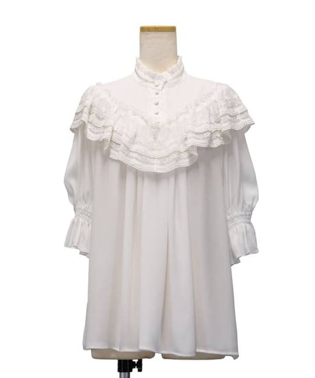 Sheglit／"Edelweiss"シフォンブラウス