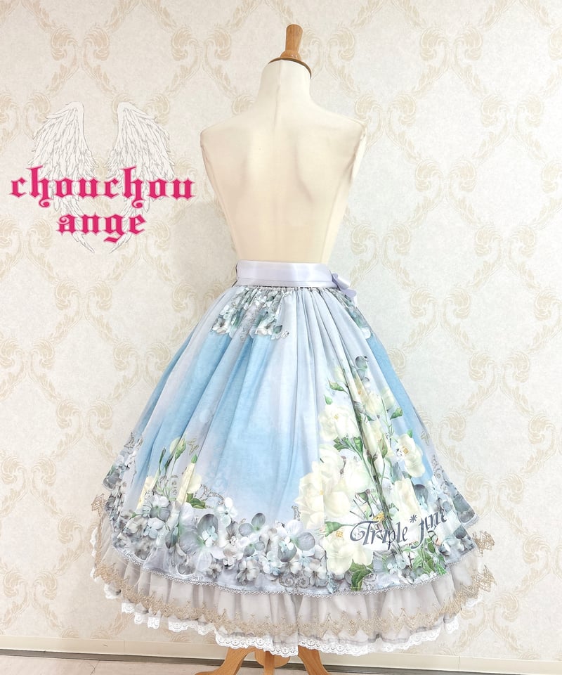 Triple* fortune ／ゴーストローズスカート（白薔薇） | chou chou a
