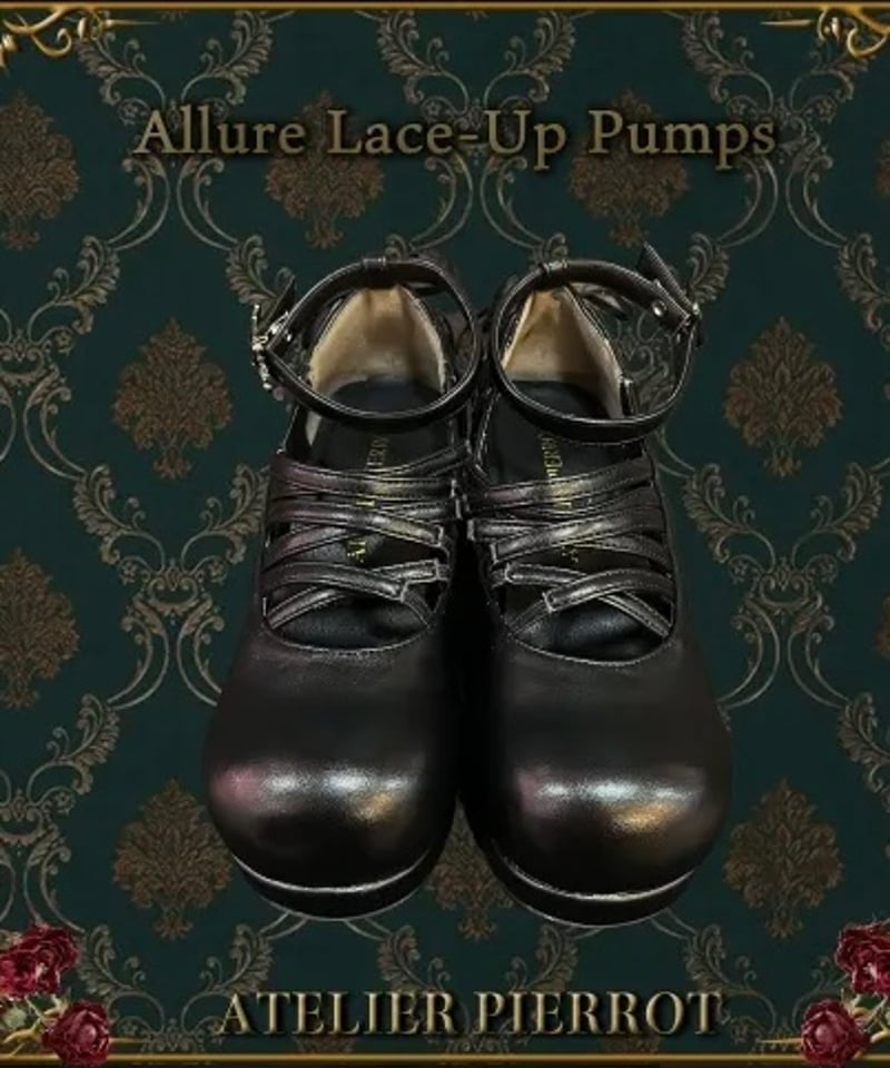 ATELIER-PIERROT/Allure Lace-Up Pumps (S〜XLの4サイズ ATELIER-PIERROT/Allure Lace-Up Pumps (S〜XLの4サイズ