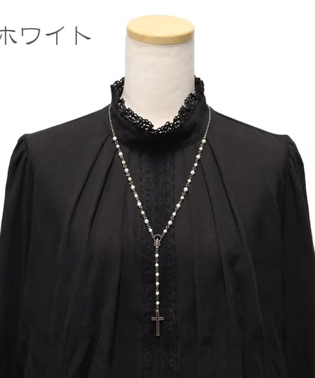 Sheglit／"Holy"タイニーロザリオ（ホワイト）