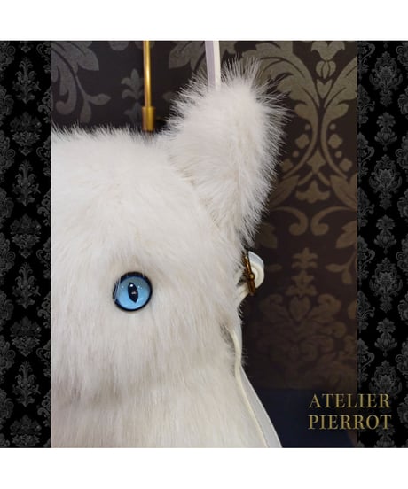 ATELIER-PIERROT／ Noir Neko Shoulder Bag（ホワイト）
