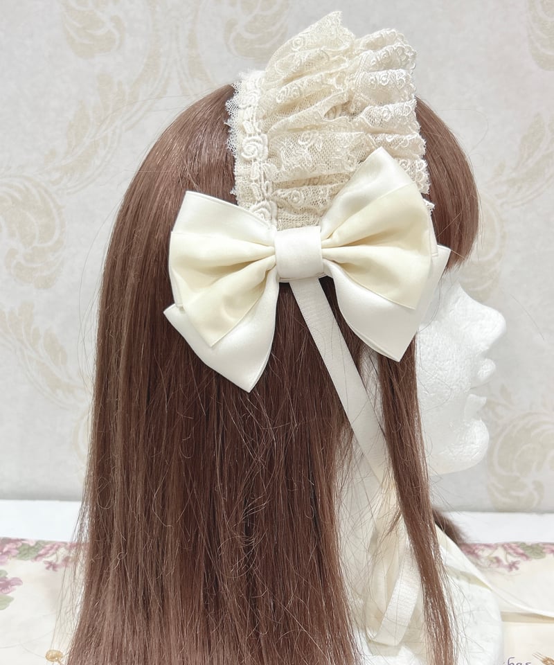 Enchantlic Enchantilly／レースフィリルヘッドドレス（生成り