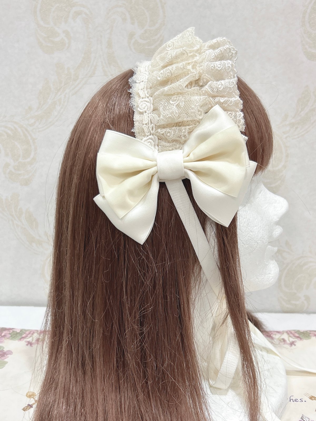 Enchantlic Enchantilly／レースフィリルヘッドドレス（生成り） | cho