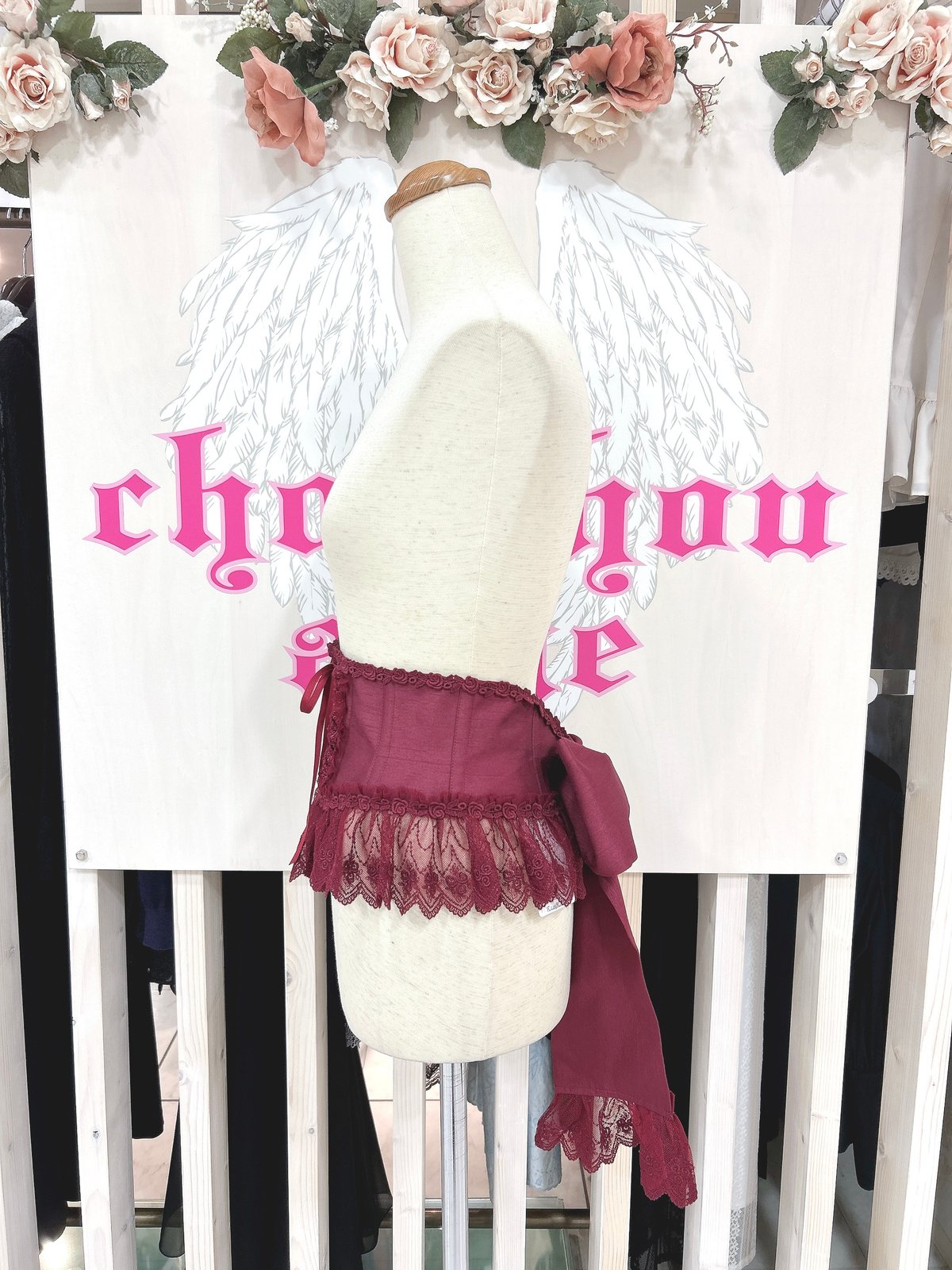 Enchantlic EnchantilIy／チュールレースリボンコルセット