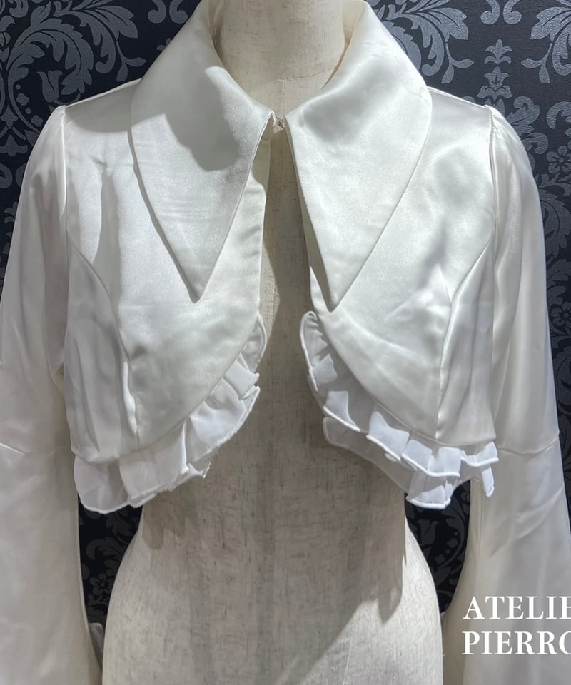 ATELIER-PIERROT／Valkyrie Frill Jacket（ホワイト） | c