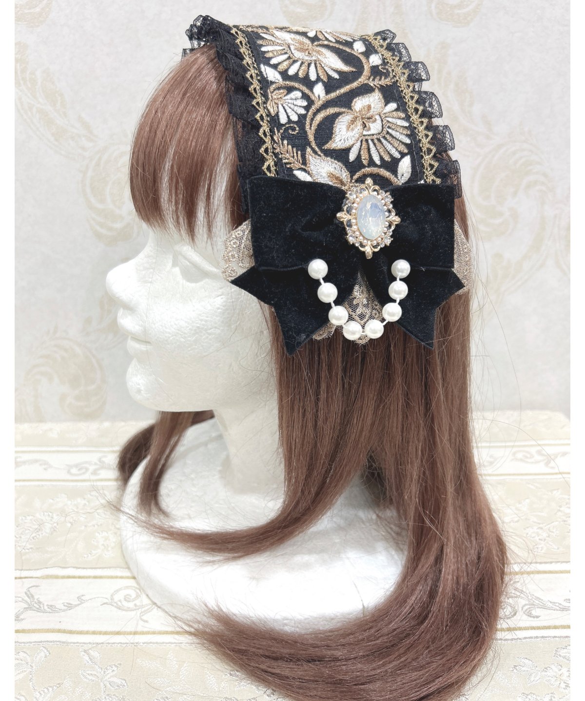 Triple* fortune ／刺繍ヘッドドレス（A） | chou chou ange o