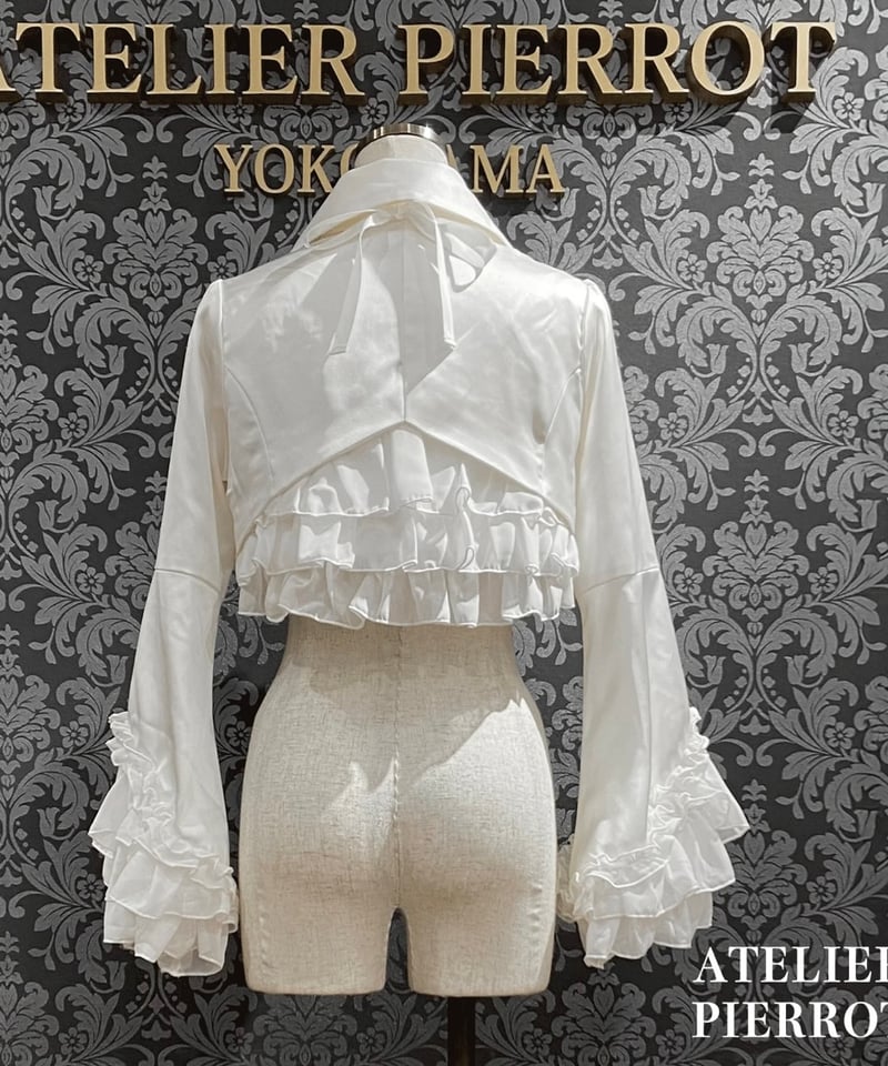 ATELIER-PIERROT／Valkyrie Frill Jacket（ホワイト） | c