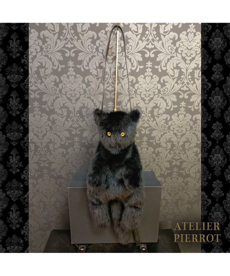 ATELIER-PIERROT／ Noir Neko Shoulder Bag（ブラック）
