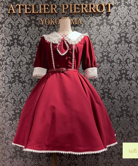 アトリエピエロ　ワンピース　ヴァレリス ATELIER PIERROT - ﻿ アトリエピエロの姉妹ブランド✨Vallée lys