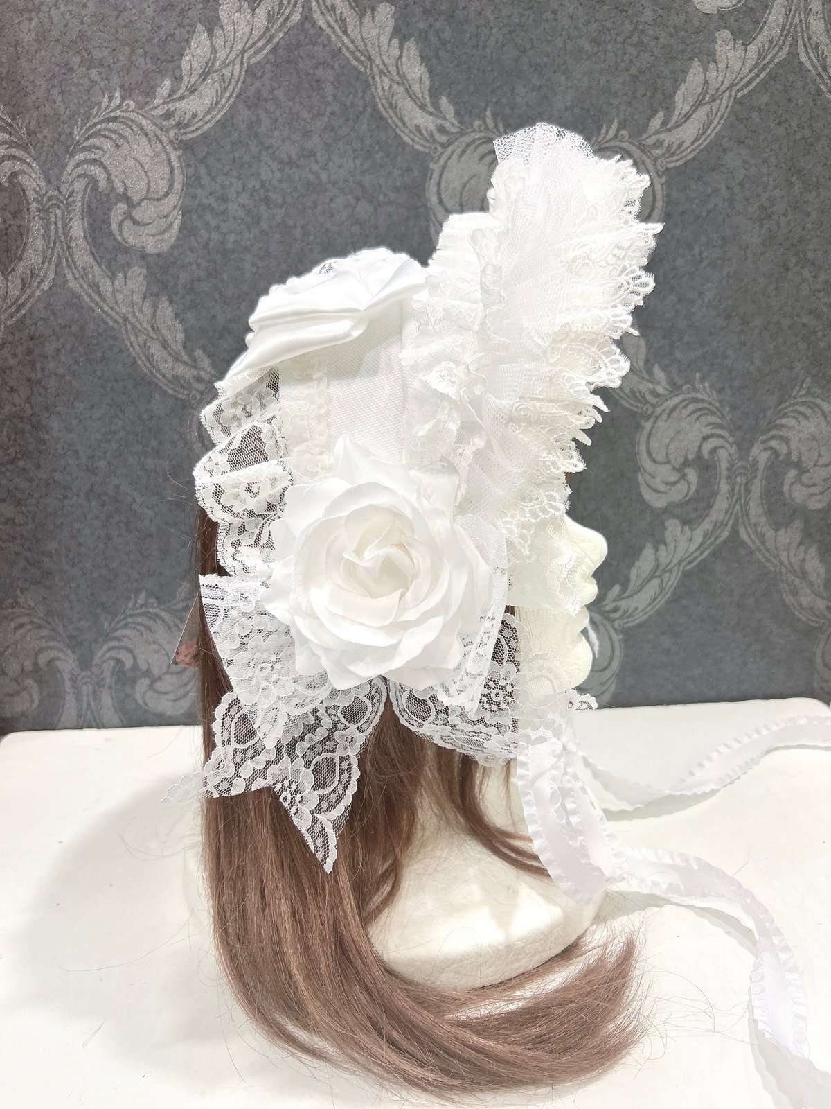 Triple* fortune ／レースボンネット（ホワイト） | chou chou