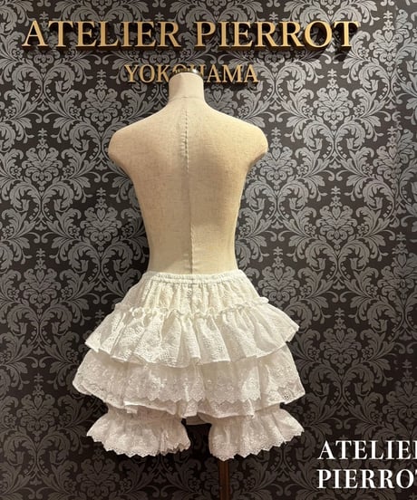 ATELIER-PIERROT／Sanctuaire Lace Drawers（ホワイト）