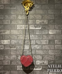 ATELIER-PIERROT／Mended Heart Shoulder Bag（ボルドー）