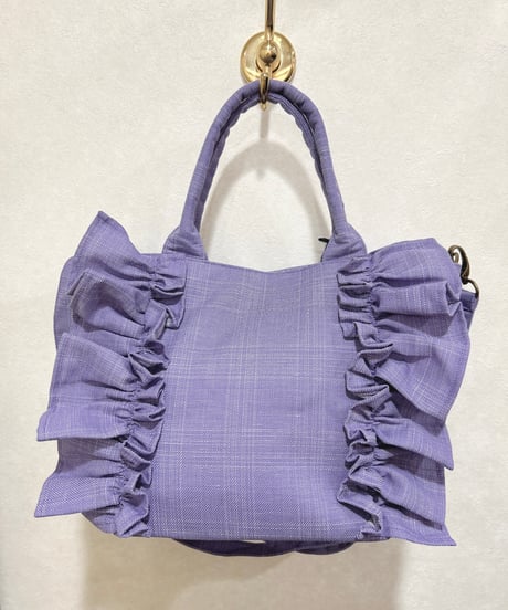 尾州ロリィタ／おリボンFRILL BAG（サマーライラック）