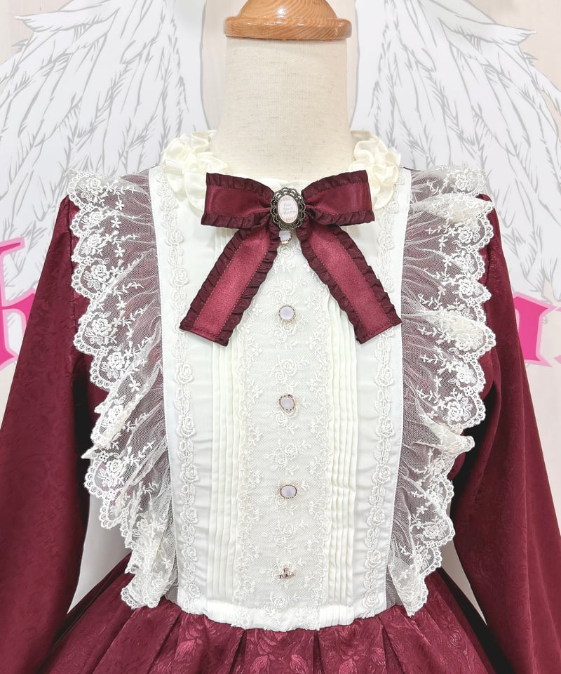 ピナスウィートコレクション　ローズジャガードワンピース Pina sweet collection】ピナスイートコレクション ローズ