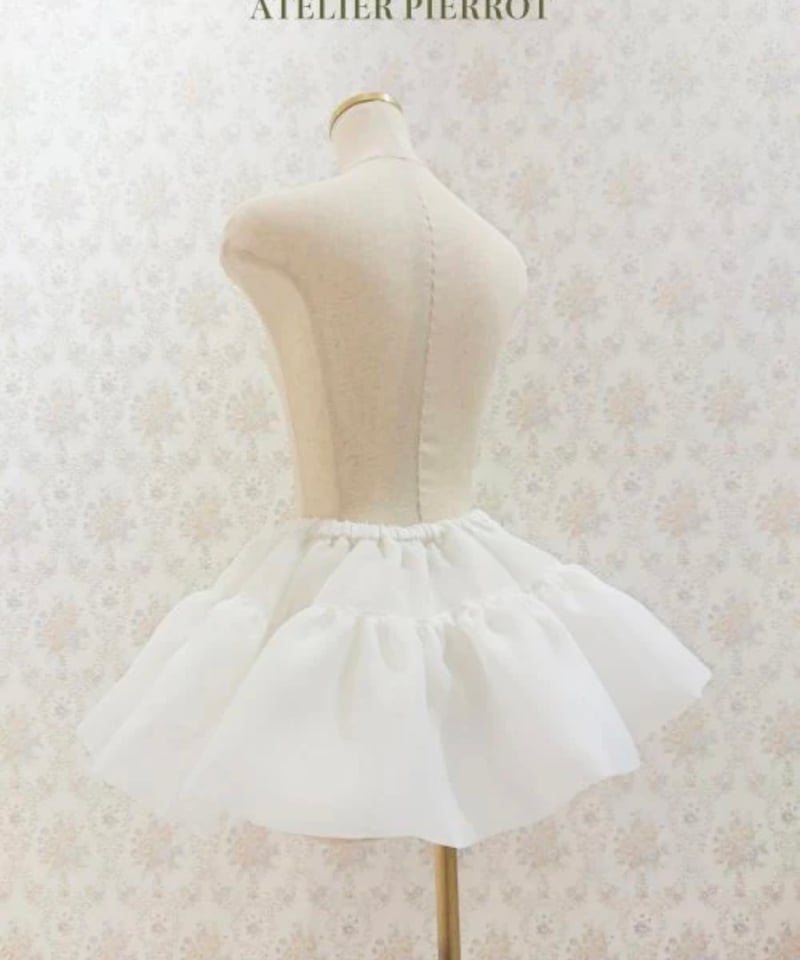 ATELIER-PIERROT／ミニパニエ（ホワイト） | chou chou ange on