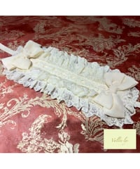 Vallée lys／Lace Enchantment Headdress（Ivory）