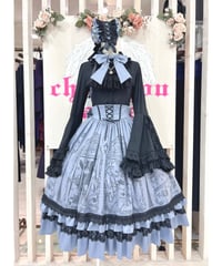 funnyfairy／ブレーメンの夢コルセットスカート（ブルー）