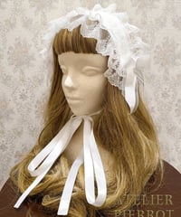 ATELIER-PIERROT／ロマネスクヘッドドレス（White）