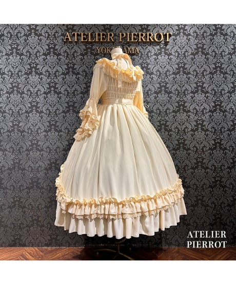 ATELIER-PIERROT／ Nocturne Noir Dress（アイボリー）