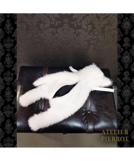ATELIER-PIERROT／ Noir Neko Shoulder Bag（ホワイト）