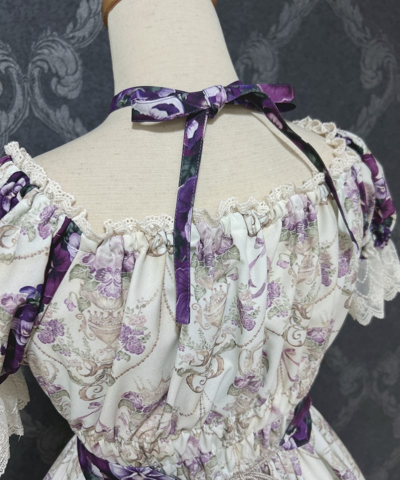 ｱﾝｼｬﾝﾃﾘｯｸ ｱﾝｼｬﾝﾃﾘｰ／すみれ姫の王冠ワンピース（生成）Lサイズ | chou