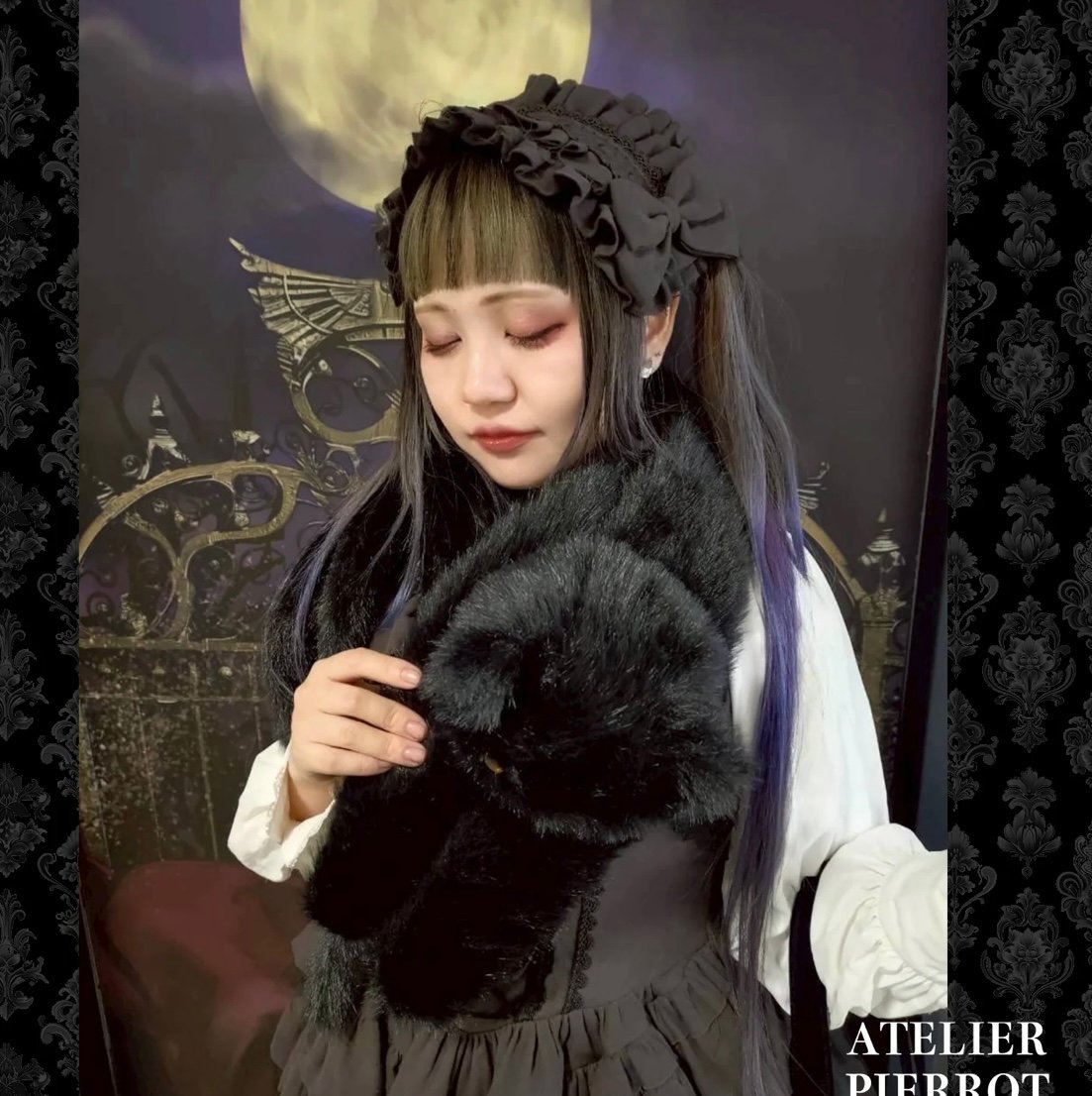ATELIER-PIERROT／Neige Neko Muffler | chou chou