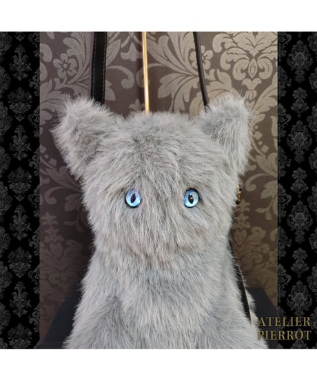 ATELIER-PIERROT／ Noir Neko Shoulder Bag（グレー）