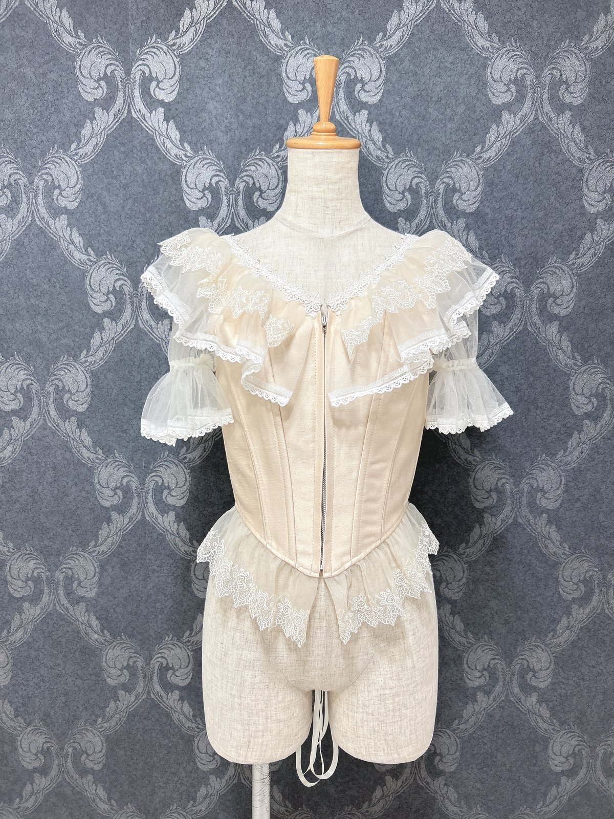 トリプルフォーチュン トレーン付き ショートコルセット トリプルフォーチュン トレーン付き ショートコルセット