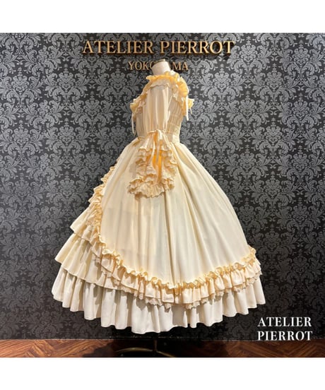 ATELIER-PIERROT／ Nocturne Noir Dress（アイボリー）