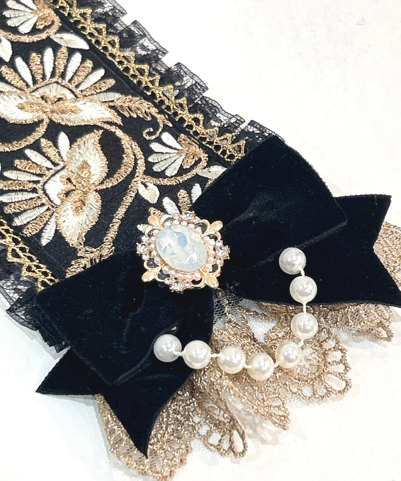 Triple* fortune ／刺繍ヘッドドレス（A） | chou chou ange o