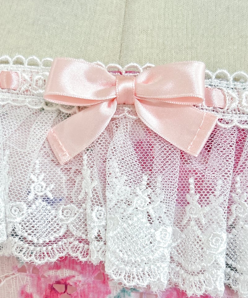 新品未使用♡総レースジャンパースカート♡ピンク2点セット、日本製♡ Pina sweetcollection／フラワーガーデンジャンパースカート（ピンク